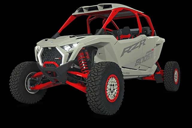 2027 RZR Pro R Boost — RZR Pro R Boost Ultimate (4 üléses) — Crater Gray