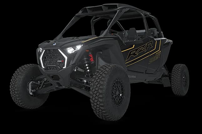2027 RZR Pro R Boost — RZR Pro R Boost Ultra (4 üléses) — Matte Black Crystal