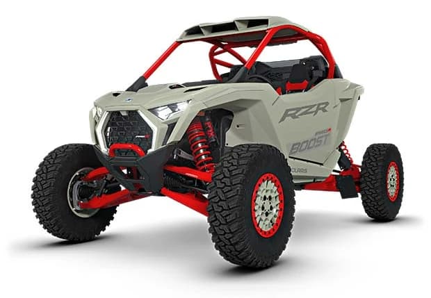 2027 RZR Pro R Boost — RZR Pro R Boost Ultimate (2 üléses) — Crater Gray