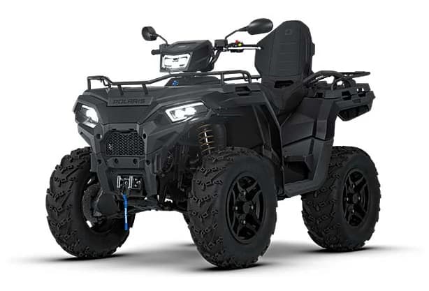 2027 Sportsman 600 — Sportsman 600 EPS 2-UP Black Edition — Matte Black Crystal