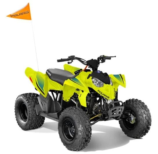 2027 Outlaw 110 EFI — Outlaw 110 EFI — Lime Squeeze